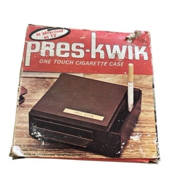 Pres-Kwik One Touch Cigarette Case *Read* - Picture 7 of 9